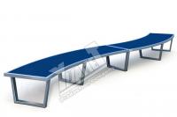 Оборудование для скейт парка Snaked Bench СП.017