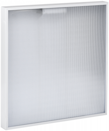 LIGHTING PRO Светильник светодиодный ДВО 2001 40Вт 4000К IP40 588х588мм Грильято микропризма IEK – №1