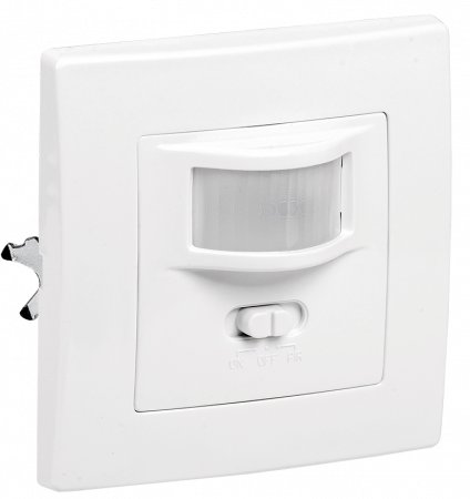 Датчик движения ДД-030 500Вт 160град 9м IP20 белый IEK – №1
