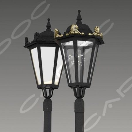Светильник уличный классический светодиодный Петродворец PDV LED М O – №1
