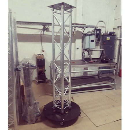 Опора круглая стальная D800x12CUP для ферм серии TC-Q30/40 и UFRAME500. Без полуконнекторов и стаканов. Покраска. Вес 43 кг. – №7