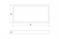 Светильник ОФИС 80 Вт (встраиваемый светильник) LE-СВО-03-080-0380-20Т