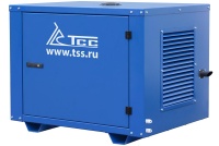Бензиновый генератор 7,5 кВт TSS SGG 7500Е3 в кожухе МК-1