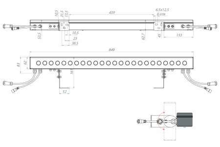 Светильник АРХИТЕКТОР RGBW 30 Вт LE-СБУ-37-030-2448-67RGBW – №9